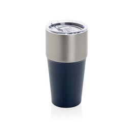 Fluid Becher aus RCS-zertifiziert recyceltem Stahl, 500ml, navy blau