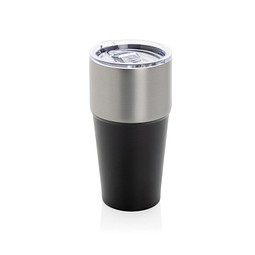 Fluid Becher aus RCS-zertifiziert recyceltem Stahl, 500ml, schwarz