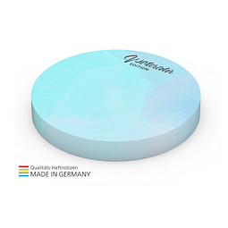 Geiger-Notes Haftnotiz Form aus 72 x 72 mm, 100 Blatt, inkl. Druck, Kreis