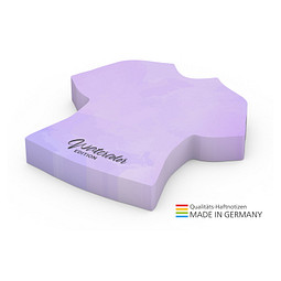 Geiger-Notes Haftnotiz Form aus 72 x 72 mm, 100 Blatt, inkl. Druck, T-Shirt
