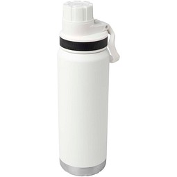 Fortis 700 ml RCS-zertifizierte, kohlensäure geeignete Kupfer-Vakuum Isolierflasche aus recyceltem Edelstahl, weiss