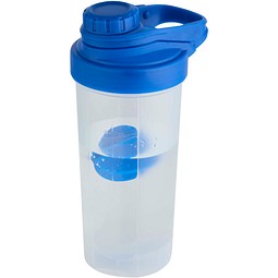 Forza 700 ml Sportflasche mit Shakerball, royalblau