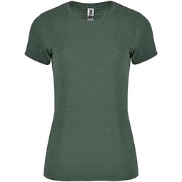 Fox T-Shirt für Damen, Heather Bottle Green, XL