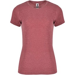 Fox T-Shirt für Damen, Heather Garnet, S