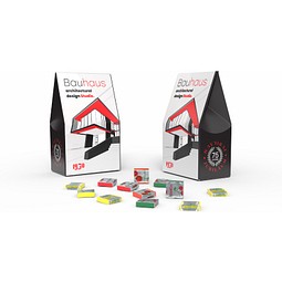 Fruchtkaramellen in Mini Standbodenkartonage, 50 g, inkl. Druck