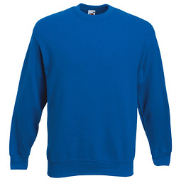 FRUIT OF THE LOOM® Unisex Sweatshirt Set-In, royalblau, S