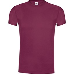 FRUIT OF THE LOOM® Unisex T-Shirt Original T, M, BORDEAUX