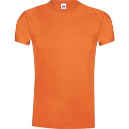 FRUIT OF THE LOOM® Unisex T-Shirt Original T, S, ORANGE