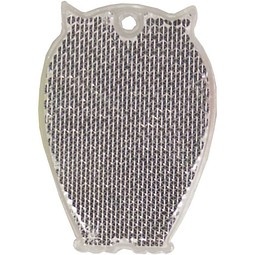 Fußgängerreflektor Eule, weiß