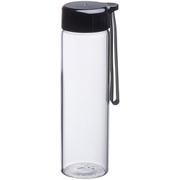 Glasflasche mit PP-Deckel Sevilla, 450 ml, transparent
