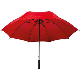 Großer Regenschirm Suederdeich ,rot