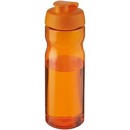 H2O Active® Base 650 ml Sportflasche mit Klappdeckel, orange/orange