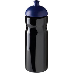 H2O Active® Base 650 ml Sportflasche mit Stülpdeckel, schwarz/blau