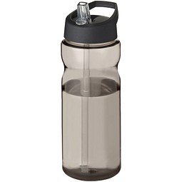 H2O Active® Base Tritan™ 650 ml Sportflasche mit Ausgussdeckel, kohle/schwarz