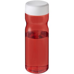 H2O Active® Base Tritan™ 650-ml-Sportflasche mit Drehdeckel, rot/weiß