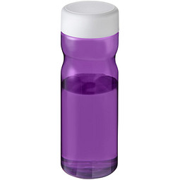 H2O Active® Eco Base 650 ml Sportflasche mit Drehdeckel, lila/ lila