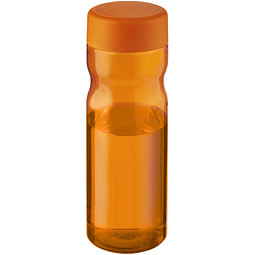 H2O Active® Eco Base 650 ml Sportflasche mit Drehdeckel, orange/ orange