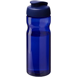 H2O Active® Eco Base 650 ml Sportflasche mit Klappdeckel, blau
