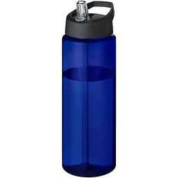 H2O Active® Eco Vibe 850 ml Sportflasche mit Ausgussdeckel, blau, schwarz