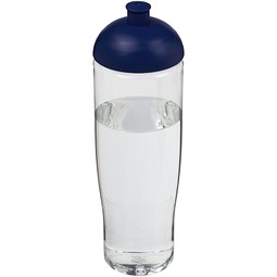 H2O Active® Tempo 700 ml Sportflasche mit Stülpdeckel, transparent/blau