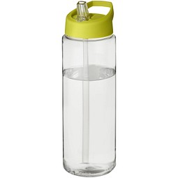 Werbeartikel H2O Vibe Sportflasche – weiss-limone – bedruckbar 850 ml auslaufsicher für Sportevents & Turniere