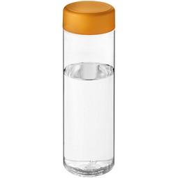 H2O Active® Vibe 850 ml Sportflasche mit Drehdeckel, transparent/orange