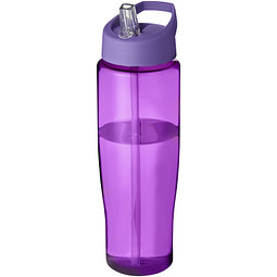 H2O Tempo Sportflasche mit Ausgussdeckel, 700 ml, lila/lila