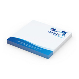 Geiger-Notes Haftnotiz Basic 100 x 97, 100 Blatt, inkl. Druck, weiß