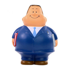 Herr Bert® Anti-Stress-Figuren Berater Bert, blau