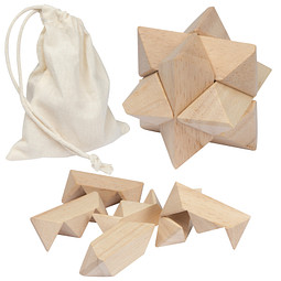 Holz-Puzzle Toulouse,beige