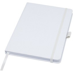 Honua A5 Notizbuch aus recyceltem Papier mit Cover aus recyceltem PET, weiss