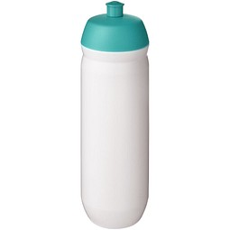 HydroFlex™ 750 ml Squeezy Sportflasche, aquablau/weiß