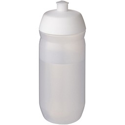 HydroFlex™ Clear 500 ml Squeezy Sportflasche, weiss