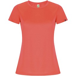 Imola Sport T-Shirt für Damen, Fluor Coral, XL