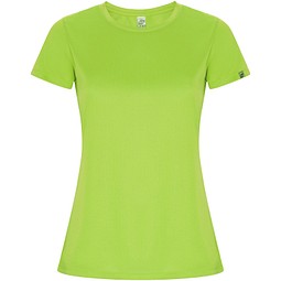 Imola Sport T-Shirt für Damen, Fluor Green, 2XL
