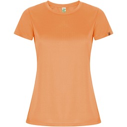Imola Sport T-Shirt für Damen, Fluor Orange, L