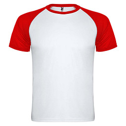 Indianapolis T-Shirt Unisex, weiß / rot, XL