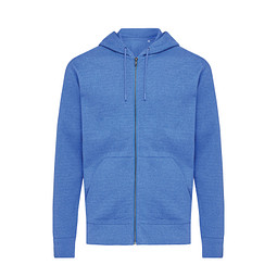 Iqoniq Abisko Zip-Kapuzenpullover, heather blue