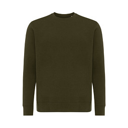 Iqoniq Etosha Lightweight Sweater aus recycelter Baumwolle, khaki, XS