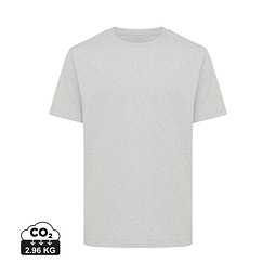 Iqoniq Kakadu relaxed T-Shirt aus recycelter Baumwolle, heather grey, L