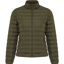 IQONIQ Maiko Damen Steppjacke aus recyceltem Polyester, khaki, XXS