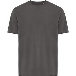 IQONIQ Nikko Heavyweight T-Shirt aus recycelter Baumwolle, anthrazit, L