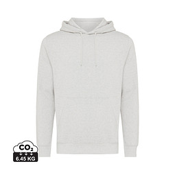 Iqoniq Rila Lightweight Hoodie, ungefärbte helles Grau, 4XL