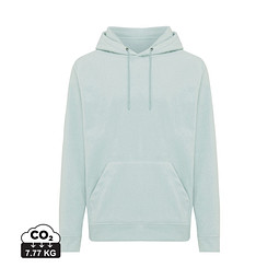Iqoniq Trivor Mikrofleece-Kapuzenjacke aus recyc. Polyester, Iceberg green, L