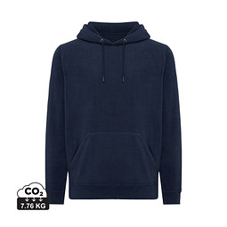 Iqoniq Trivor Mikrofleece-Kapuzenjacke, navy blau, XL