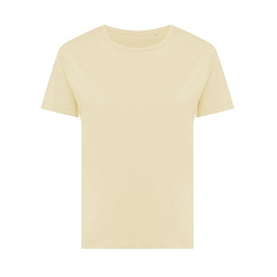 Iqoniq Yala Damen T-Shirt, cream yellow, S
