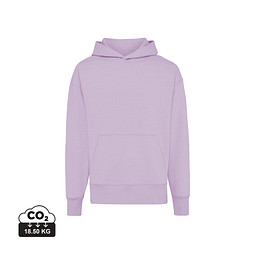 Iqoniq Yoho Relax-Hoodie aus recycelter Baumwolle, lavender, XS