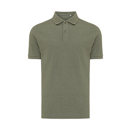 Iqoniq Yosemite Piqué-Poloshirt, heather green, M