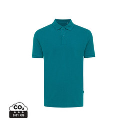 Iqoniq Yosemite Piqué-Poloshirt, verdigris, M