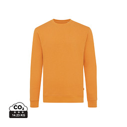 Iqoniq Zion Rundhals-Sweater, sonnenuhr orange, XS